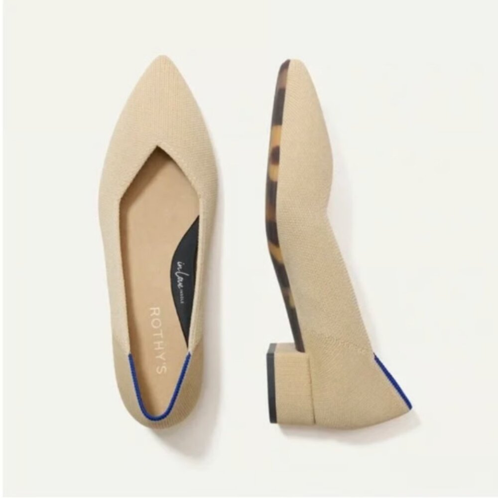 Brand New Womens Rothy’s The High Point Heels Size 7